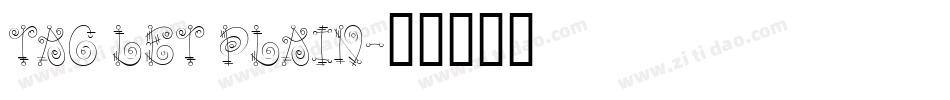Tag LET Plain字体转换